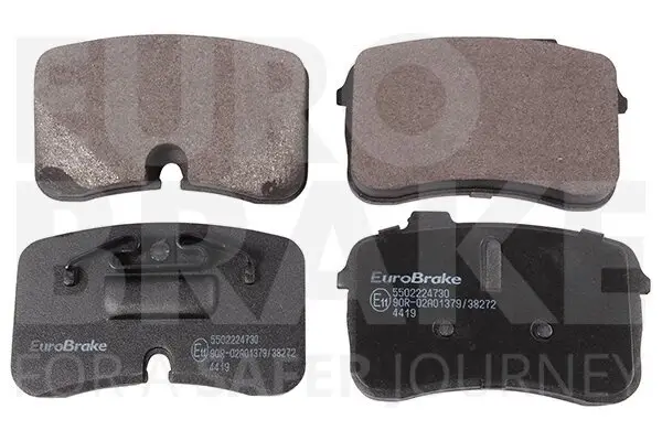 Bremsbelagsatz, Scheibenbremse EUROBRAKE 5502224730