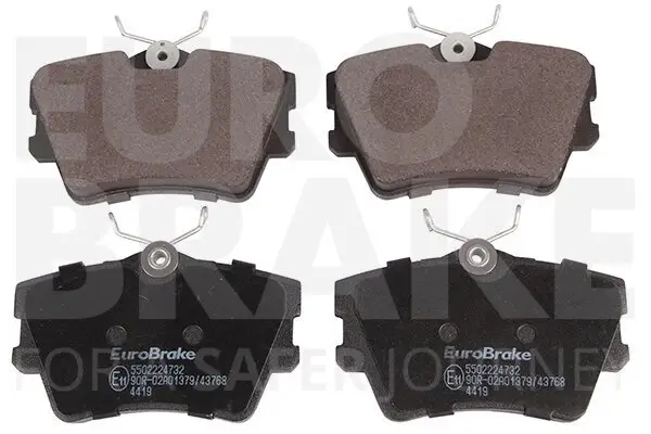 Bremsbelagsatz, Scheibenbremse EUROBRAKE 5502224732