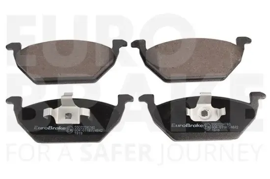 Bremsbelagsatz, Scheibenbremse EUROBRAKE 5502224740 Bild Bremsbelagsatz, Scheibenbremse EUROBRAKE 5502224740