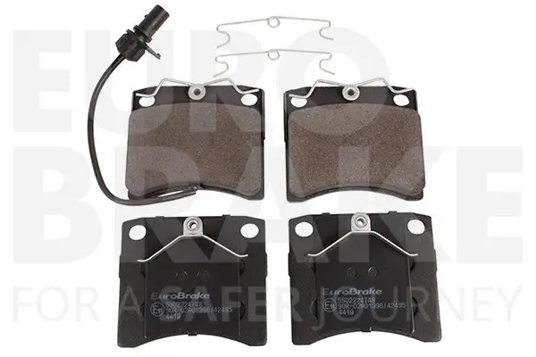 Bremsbelagsatz, Scheibenbremse EUROBRAKE 5502224748