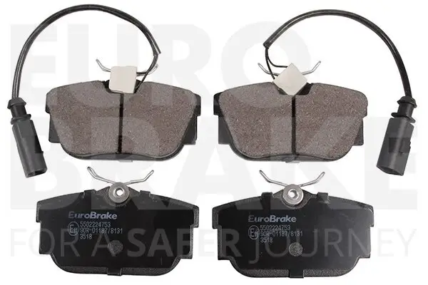 Bremsbelagsatz, Scheibenbremse EUROBRAKE 5502224753