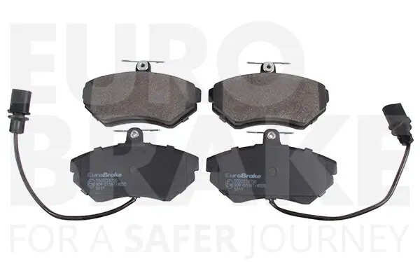 Bremsbelagsatz, Scheibenbremse Vorderachse EUROBRAKE 5502224756