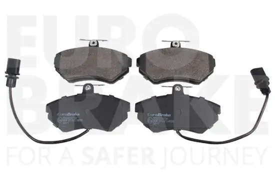 Bremsbelagsatz, Scheibenbremse Vorderachse EUROBRAKE 5502224756 Bild Bremsbelagsatz, Scheibenbremse Vorderachse EUROBRAKE 5502224756