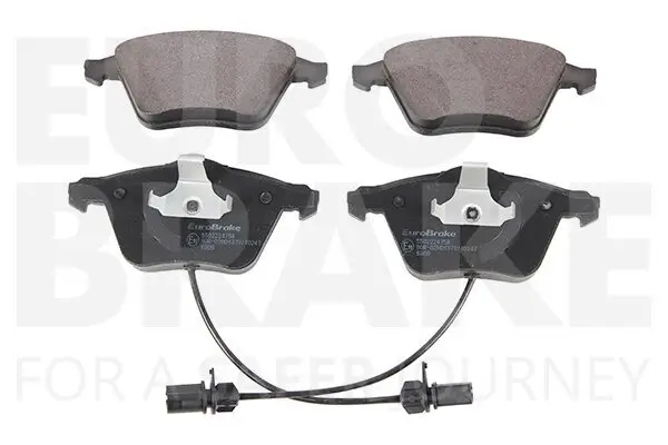 Bremsbelagsatz, Scheibenbremse Vorderachse EUROBRAKE 5502224758