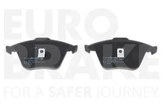 Bremsbelagsatz, Scheibenbremse Vorderachse EUROBRAKE 5502224758 Bild Bremsbelagsatz, Scheibenbremse Vorderachse EUROBRAKE 5502224758