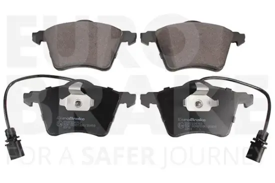 Bremsbelagsatz, Scheibenbremse Vorderachse EUROBRAKE 5502224763 Bild Bremsbelagsatz, Scheibenbremse Vorderachse EUROBRAKE 5502224763