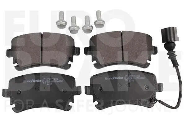 Bremsbelagsatz, Scheibenbremse EUROBRAKE 5502224764