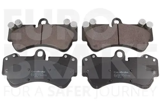 Bremsbelagsatz, Scheibenbremse Vorderachse EUROBRAKE 5502224771 Bild Bremsbelagsatz, Scheibenbremse Vorderachse EUROBRAKE 5502224771