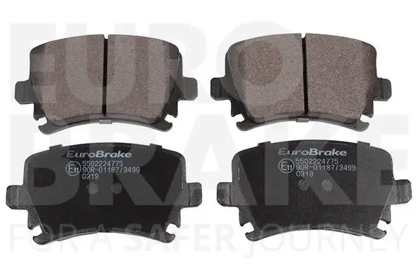Bremsbelagsatz, Scheibenbremse EUROBRAKE 5502224775