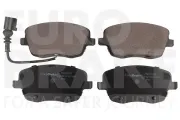 Bremsbelagsatz, Scheibenbremse Vorderachse EUROBRAKE 5502224779