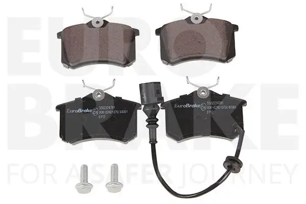 Bremsbelagsatz, Scheibenbremse EUROBRAKE 5502224781