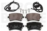 Bremsbelagsatz, Scheibenbremse EUROBRAKE 5502224786