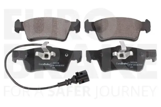Bremsbelagsatz, Scheibenbremse EUROBRAKE 5502224789 Bild Bremsbelagsatz, Scheibenbremse EUROBRAKE 5502224789