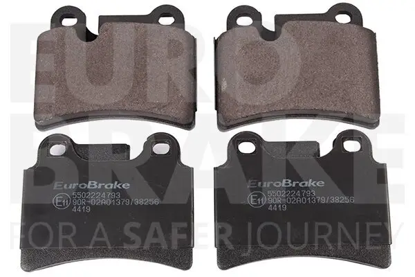 Bremsbelagsatz, Scheibenbremse Hinterachse EUROBRAKE 5502224793