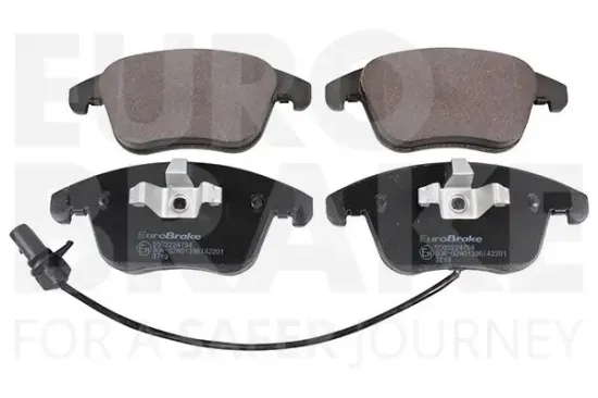Bremsbelagsatz, Scheibenbremse Vorderachse EUROBRAKE 5502224794 Bild Bremsbelagsatz, Scheibenbremse Vorderachse EUROBRAKE 5502224794
