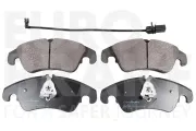 Bremsbelagsatz, Scheibenbremse Vorderachse EUROBRAKE 5502224797