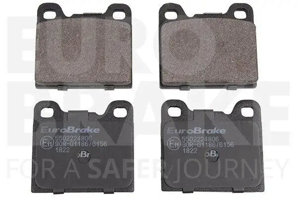Bremsbelagsatz, Scheibenbremse Hinterachse EUROBRAKE 5502224806