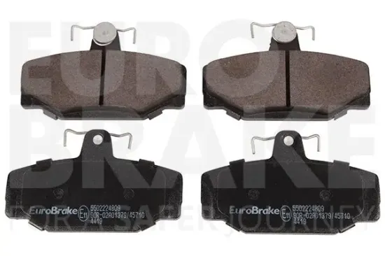 Bremsbelagsatz, Scheibenbremse EUROBRAKE 5502224809 Bild Bremsbelagsatz, Scheibenbremse EUROBRAKE 5502224809