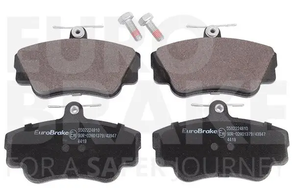 Bremsbelagsatz, Scheibenbremse EUROBRAKE 5502224810