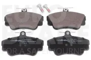 Bremsbelagsatz, Scheibenbremse EUROBRAKE 5502224810