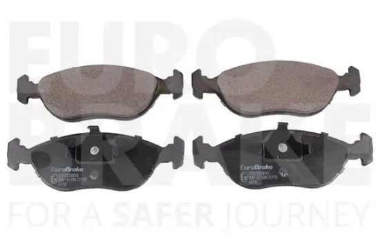 Bremsbelagsatz, Scheibenbremse Vorderachse EUROBRAKE 5502224816 Bild Bremsbelagsatz, Scheibenbremse Vorderachse EUROBRAKE 5502224816