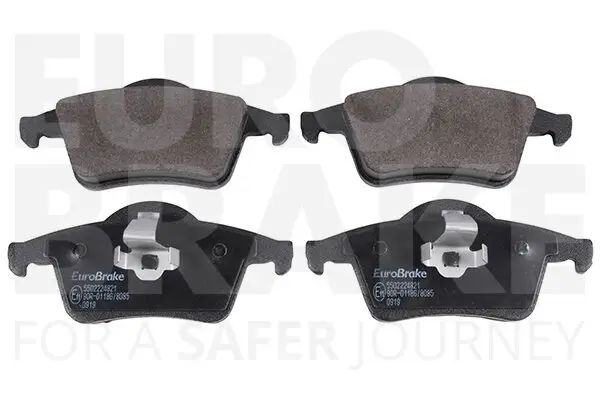 Bremsbelagsatz, Scheibenbremse Hinterachse EUROBRAKE 5502224821