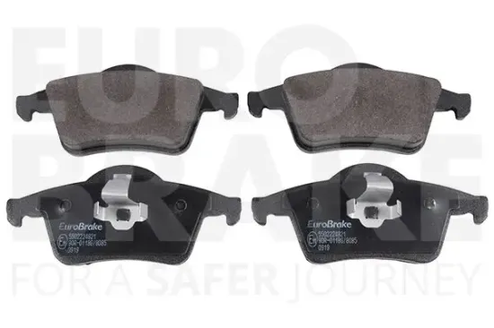 Bremsbelagsatz, Scheibenbremse Hinterachse EUROBRAKE 5502224821 Bild Bremsbelagsatz, Scheibenbremse Hinterachse EUROBRAKE 5502224821