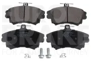 Bremsbelagsatz, Scheibenbremse Vorderachse EUROBRAKE 5502224822