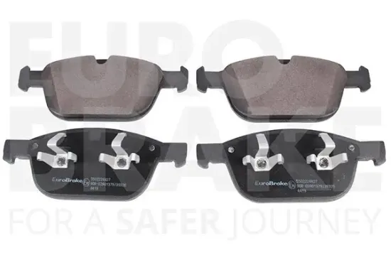 Bremsbelagsatz, Scheibenbremse Vorderachse EUROBRAKE 5502224827 Bild Bremsbelagsatz, Scheibenbremse Vorderachse EUROBRAKE 5502224827