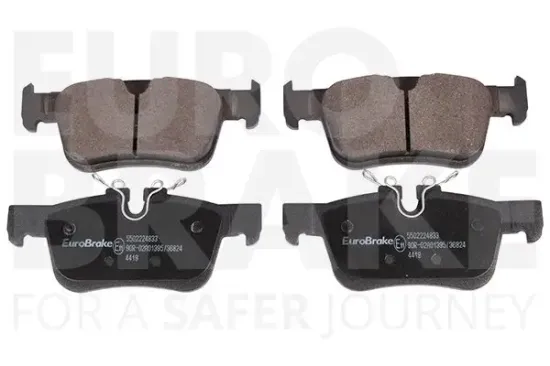 Bremsbelagsatz, Scheibenbremse EUROBRAKE 5502224833 Bild Bremsbelagsatz, Scheibenbremse EUROBRAKE 5502224833