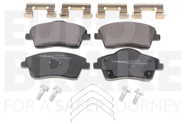 Bremsbelagsatz, Scheibenbremse EUROBRAKE 5502224836