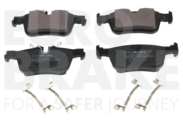 Bremsbelagsatz, Scheibenbremse EUROBRAKE 5502224837