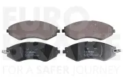 Bremsbelagsatz, Scheibenbremse Vorderachse EUROBRAKE 5502225008