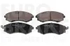 Bremsbelagsatz, Scheibenbremse Vorderachse EUROBRAKE 5502225010