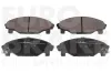 Bremsbelagsatz, Scheibenbremse Vorderachse EUROBRAKE 5502225109