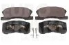 Bremsbelagsatz, Scheibenbremse Vorderachse EUROBRAKE 5502225112