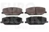 Bremsbelagsatz, Scheibenbremse Vorderachse EUROBRAKE 5502225201