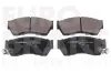 Bremsbelagsatz, Scheibenbremse Vorderachse EUROBRAKE 5502225203