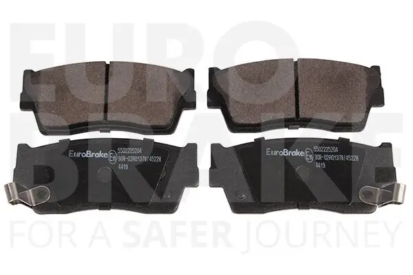 Bremsbelagsatz, Scheibenbremse Vorderachse EUROBRAKE 5502225204