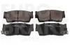 Bremsbelagsatz, Scheibenbremse Vorderachse EUROBRAKE 5502225204
