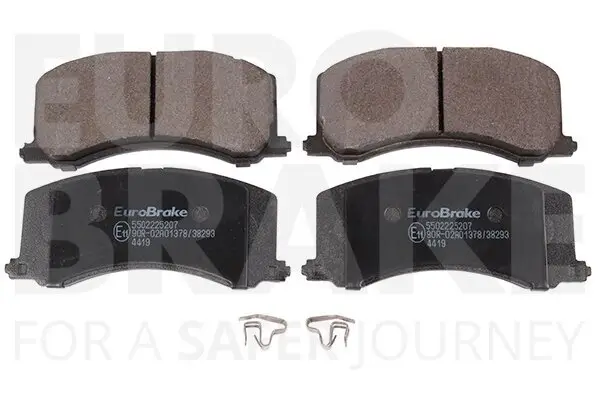 Bremsbelagsatz, Scheibenbremse Vorderachse EUROBRAKE 5502225207