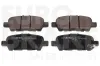 Bremsbelagsatz, Scheibenbremse Hinterachse EUROBRAKE 5502225221