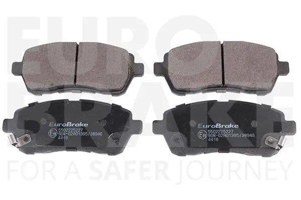 Bremsbelagsatz, Scheibenbremse Vorderachse EUROBRAKE 5502225227