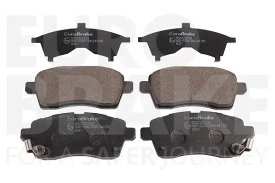 Bremsbelagsatz, Scheibenbremse Vorderachse EUROBRAKE 5502225228 Bild Bremsbelagsatz, Scheibenbremse Vorderachse EUROBRAKE 5502225228
