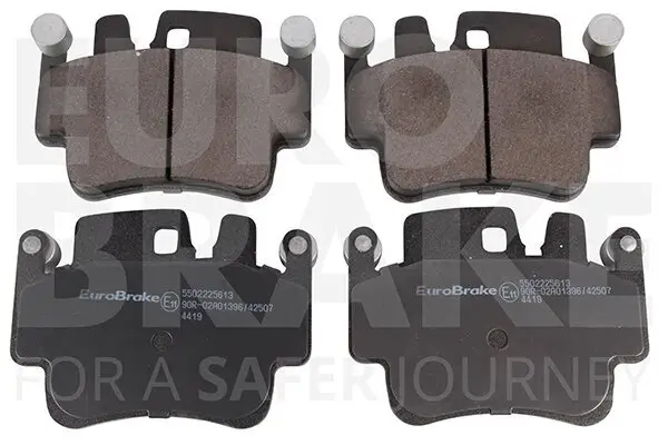 Bremsbelagsatz, Scheibenbremse EUROBRAKE 5502225613