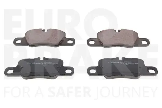 Bremsbelagsatz, Scheibenbremse Hinterachse EUROBRAKE 5502225621 Bild Bremsbelagsatz, Scheibenbremse Hinterachse EUROBRAKE 5502225621