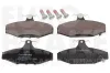 Bremsbelagsatz, Scheibenbremse Hinterachse EUROBRAKE 5502225702