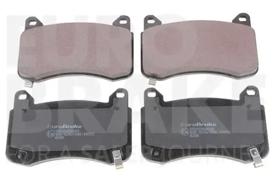 Bremsbelagsatz, Scheibenbremse Vorderachse EUROBRAKE 55022266006 Bild Bremsbelagsatz, Scheibenbremse Vorderachse EUROBRAKE 55022266006