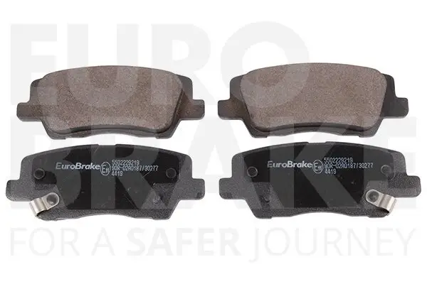 Bremsbelagsatz, Scheibenbremse Hinterachse EUROBRAKE 5502229219