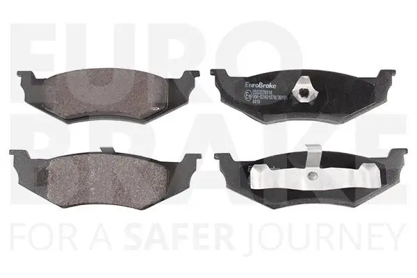 Bremsbelagsatz, Scheibenbremse EUROBRAKE 5502229314